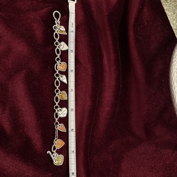 Brighton Silver Bracelet with Heart Charms - Picture 8 of 8